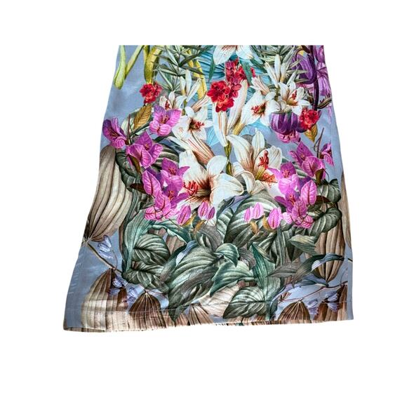 Carolina K Palazzo Pant Floral Bohemian Size XS Banded Fixed High Waist - Picture 4 of 6